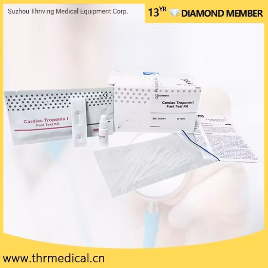 CE Marked Ctni Troponin I Rapid Test Card Cardiac Markers Test Kits