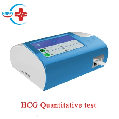 HCG 임신을 위한 Hc-B014D 형광 면역검정 Poct 분석기